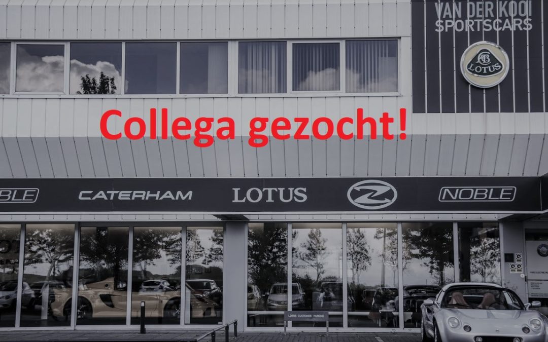 Wij zijn op zoek naar één spin in het web, de as waar het wiel om draait